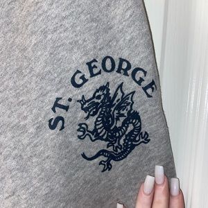 BRANDY MELVILLE SWEATPANTS GREY PACSUN